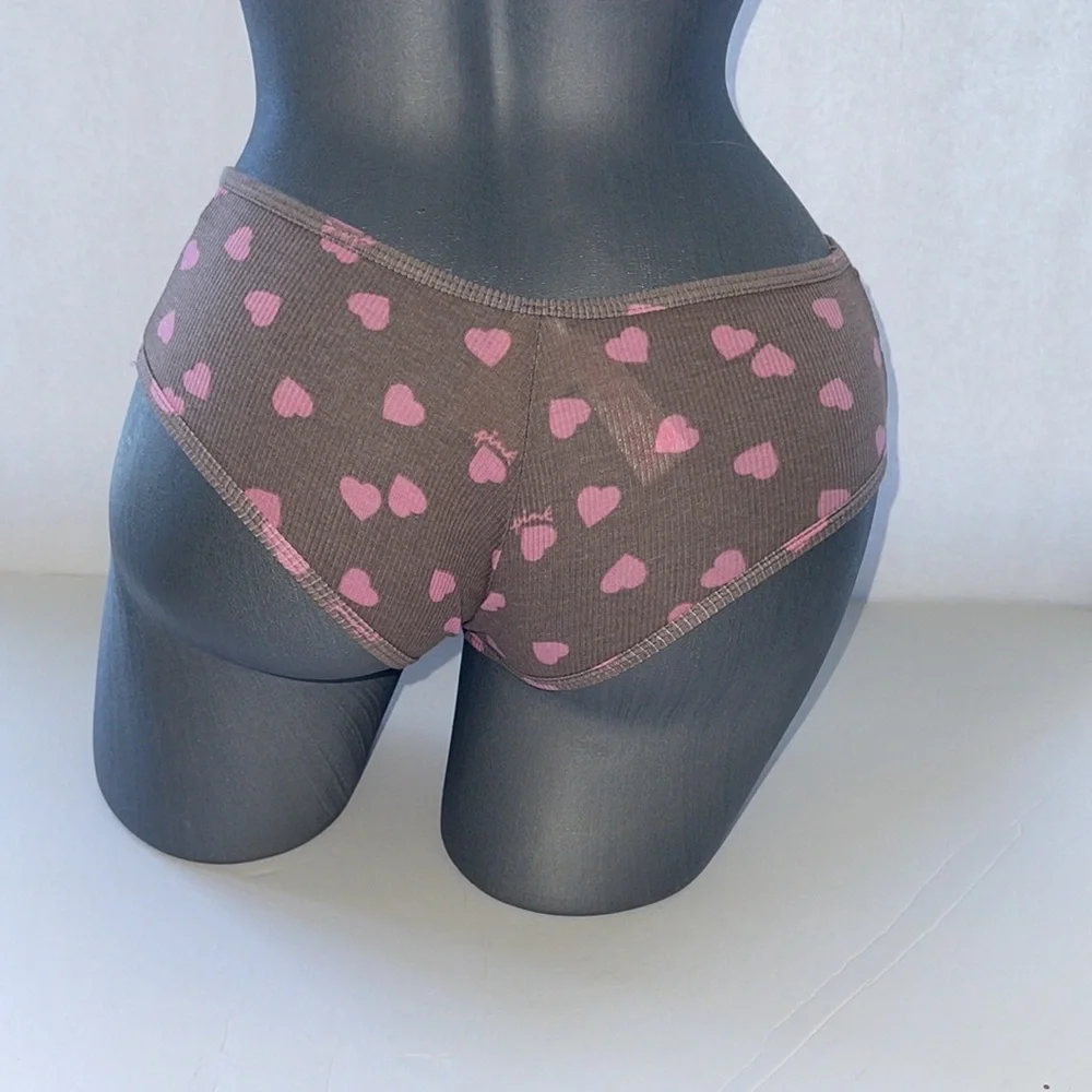 VICTORIAS SECRET PINK COTTON CHEEKSTER UNDERWEAR PANTY. NWT